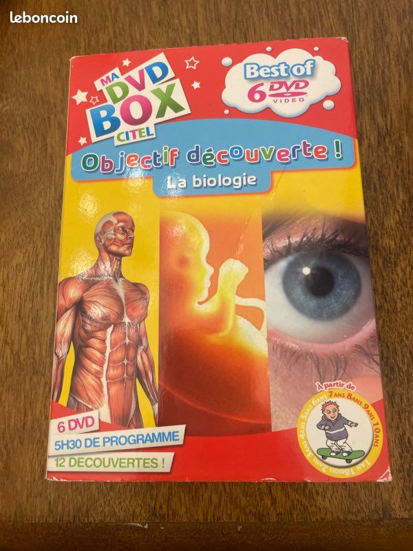 Ma DVD box citel objectif, découverte, la biologie (image 1)