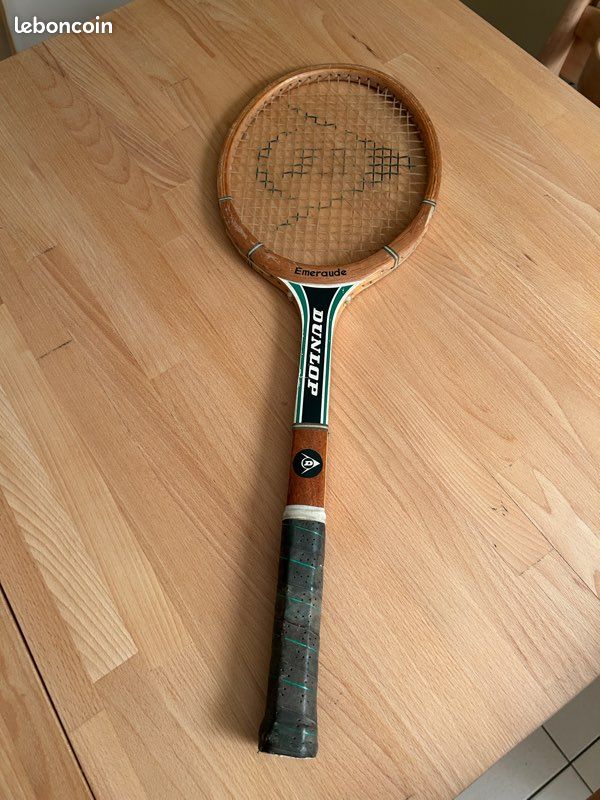 Raquette de tennis vintage en bois Dunlop Maxply McEnroe Junior | eBay