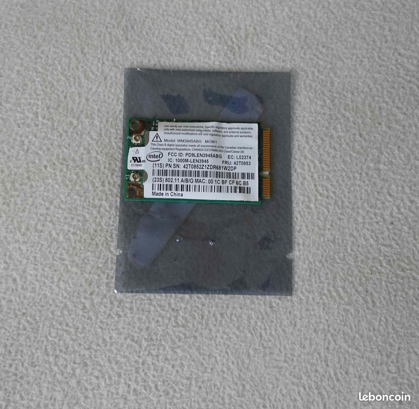 Carte wifi mini PCIe (image 2)
