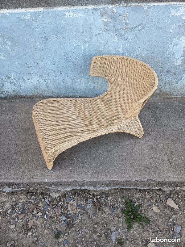 Fauteuil Monika Mulder en rotin