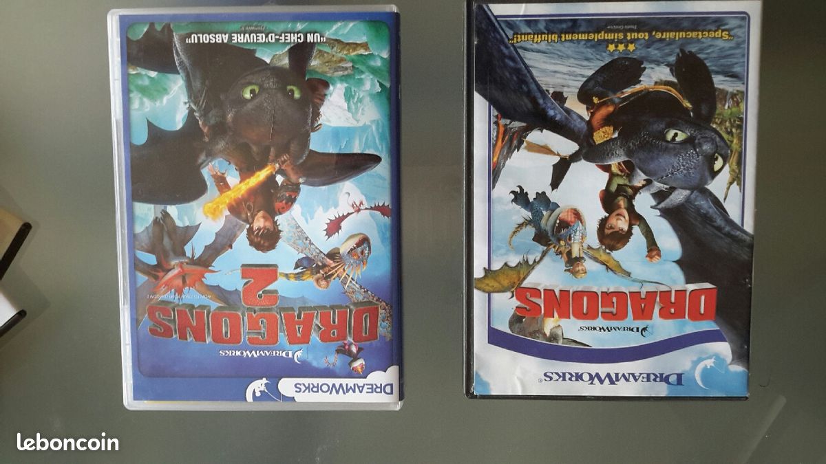 Lot DVD Dragons (image 1)