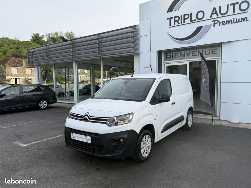 CITROEN BERLINGO 1.5 BlueHDi - 75 Fourgon M Worker 1000 kg TVA RECUPERABLE + ATTELAGE + CAMERA AR (image 3)