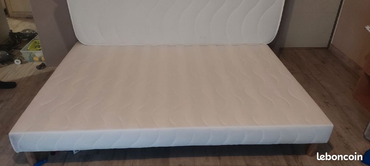 Sommier + matelas (image 1)