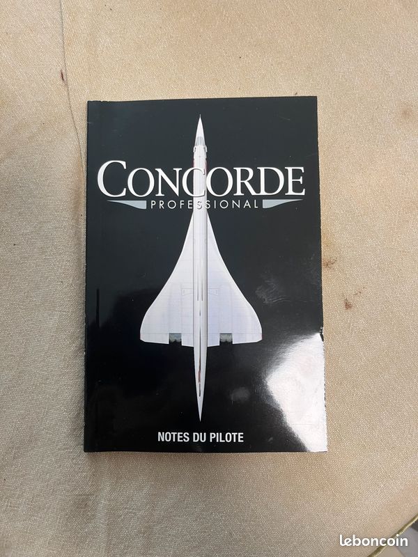 Vends livre de l’avion Concorde notes du pilote (image 1)