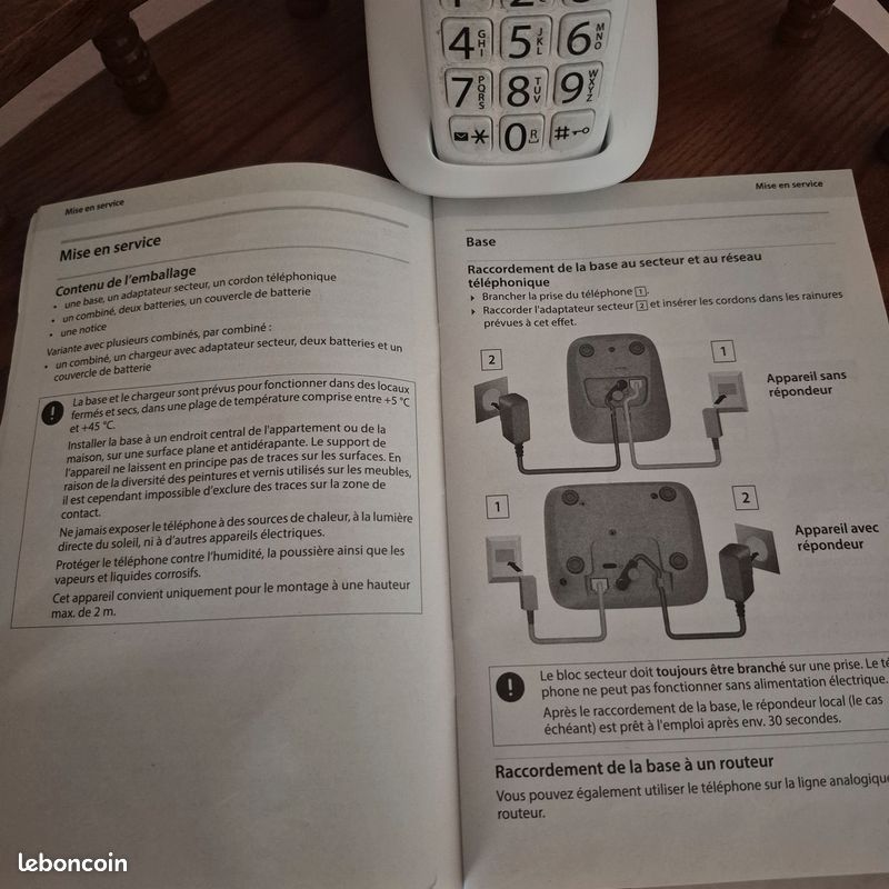 Telephone fixe pour seniors ou pas (image 4)