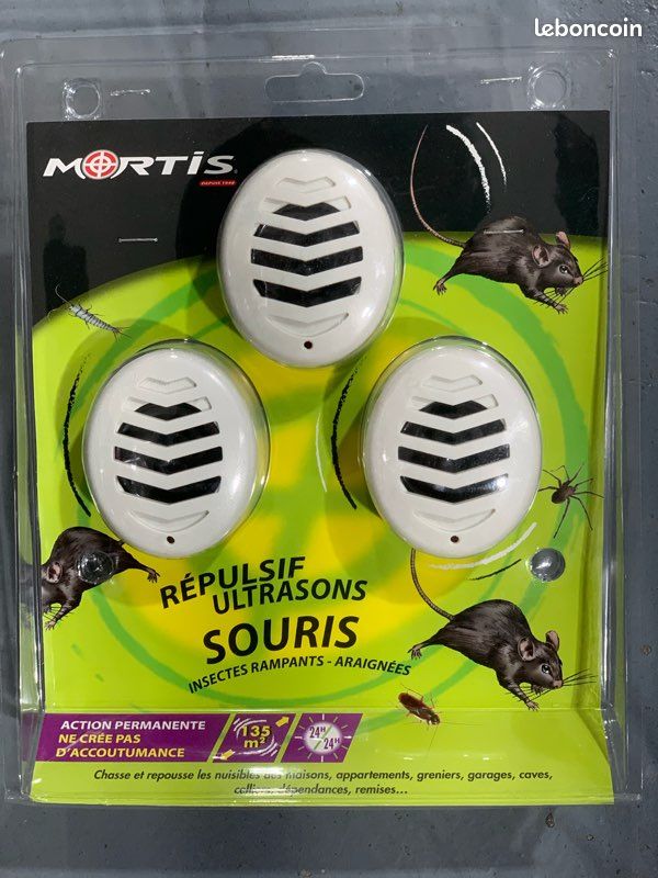Répulsif Ultrason Anti-Rongeurs Insectes, 6 Pack Ultrason Anti