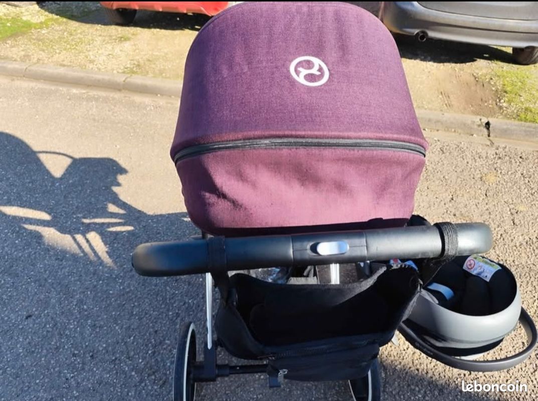 Grape Juice Cybex Priam Purple Лилаво детско столче за кола