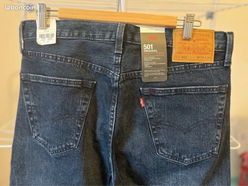 Levi’s 501 original - W34/L34 neuf avec étiquette (image 8)