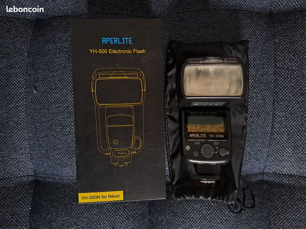 Test / Avis: Aperlite Kit de Flash PRO YH-500N