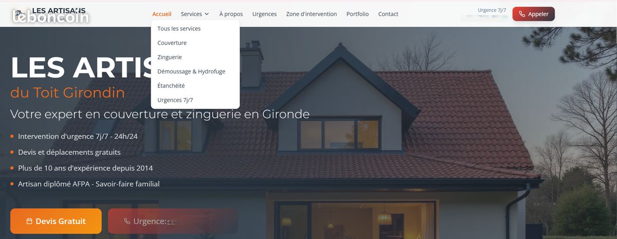 Site Internet Pro Sans Abonnement référencement en 24H (image 10)
