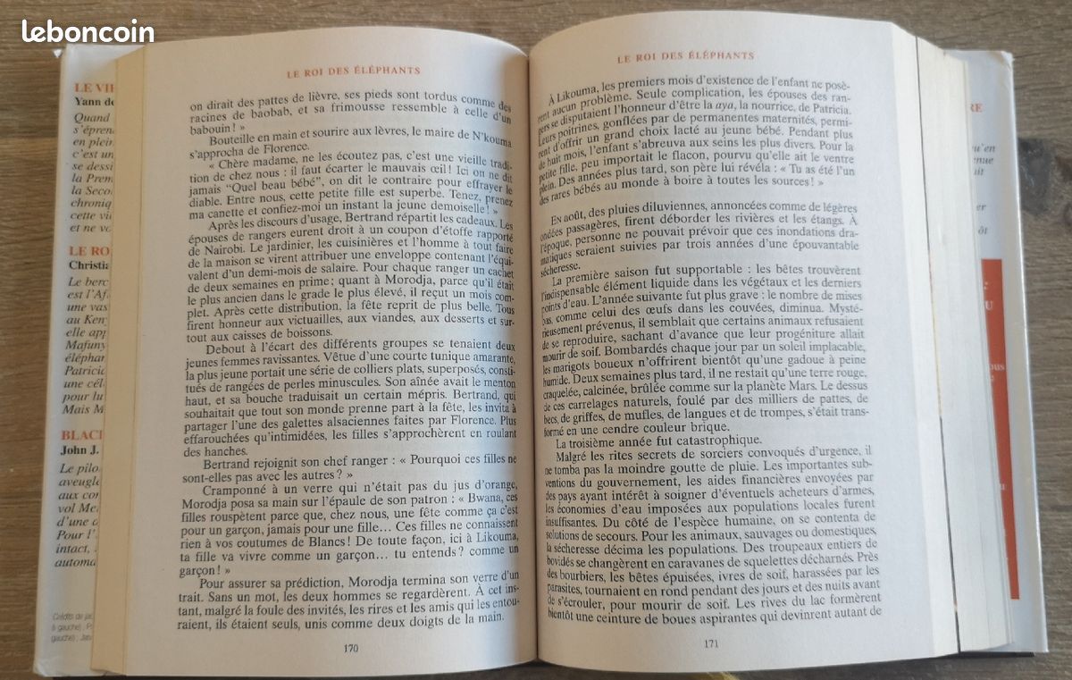 4 livres : Le vieux port / Le roi des éléphants / Black out / Un homme à tout faire (image 5)