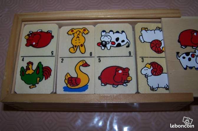 Dominos bois animaux (image 2)