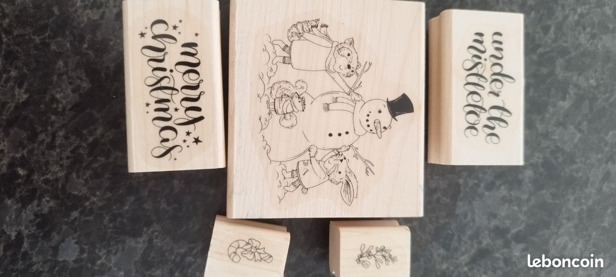 Tampon bois noel stampin up (image 5)