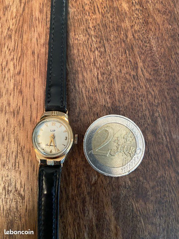 Lip montre femme or 18 carats vintage (image 1)