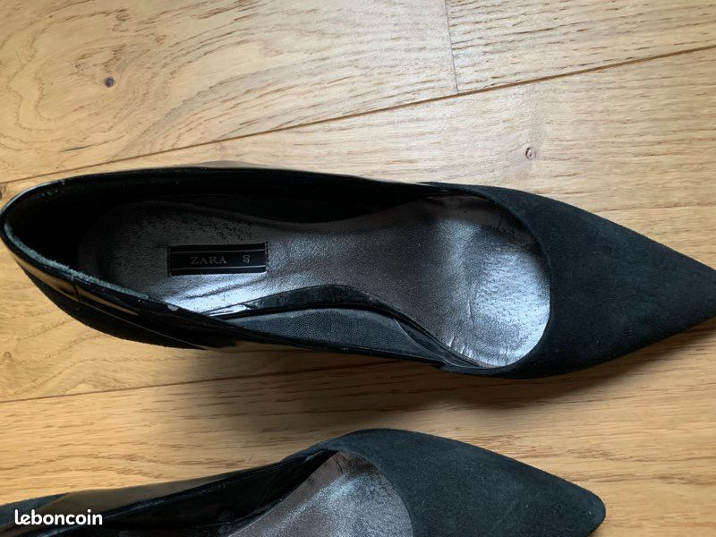 Chaussures Zara Trafaluc - Taille 6 USA - Noir Et Beige - Neuf Sans Boîte