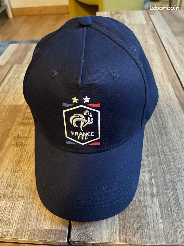 Casquette Équipe de France Fan Junior Bleu ( FFF ) - Planet Foot