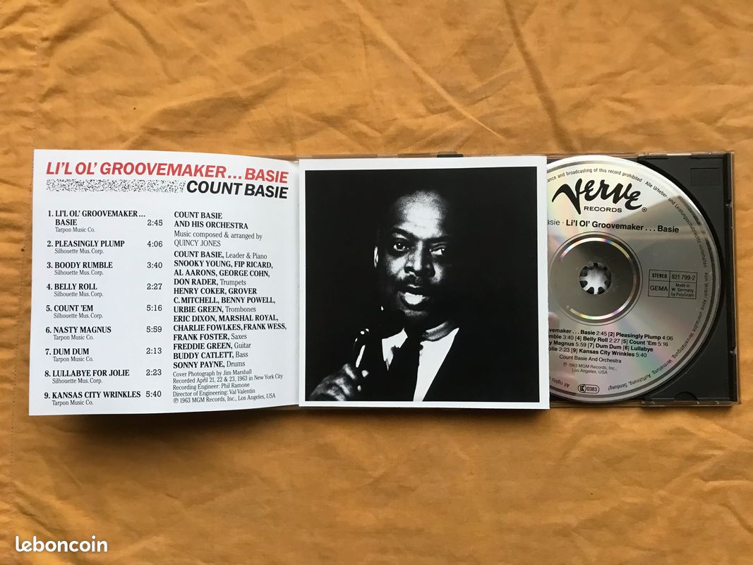 Count Basie.Groovemaker.Verve Records (image 3)