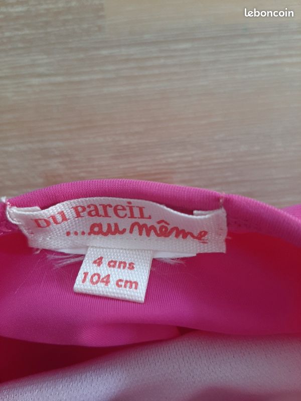 Maillot de bain fillette 4 ans neuf (image 3)