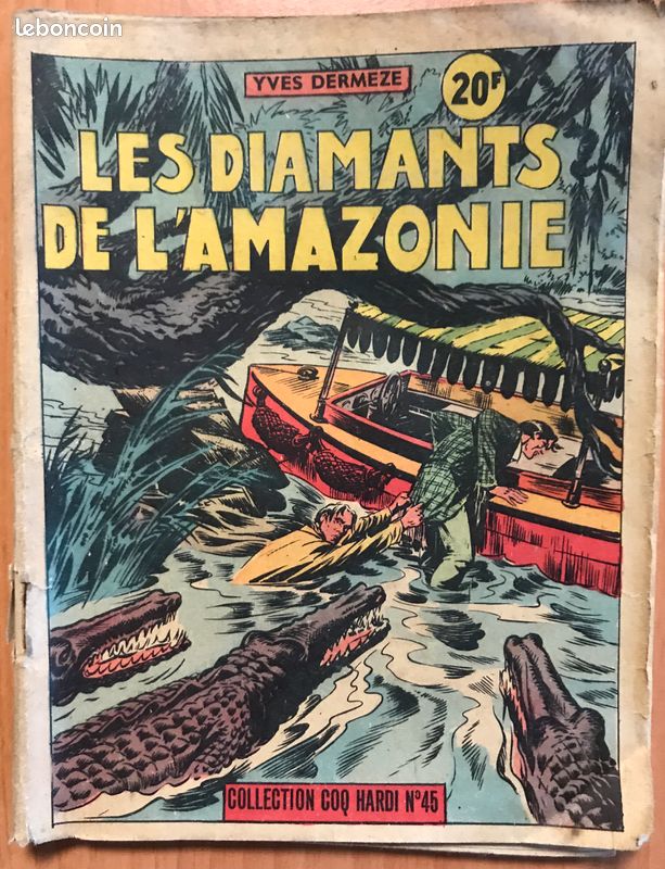 Petits romans d'Aventures : Les diamants de l'Amazonie ©1950 (image 1)