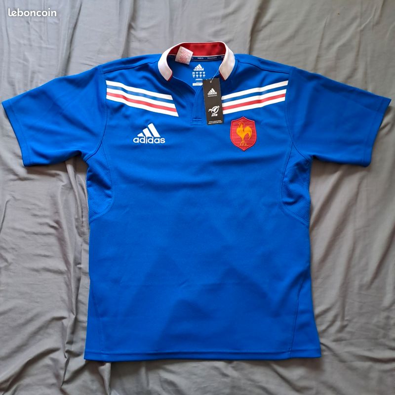Adidas Debardeur Equipe De France Rugby Maillot Rugby FFR