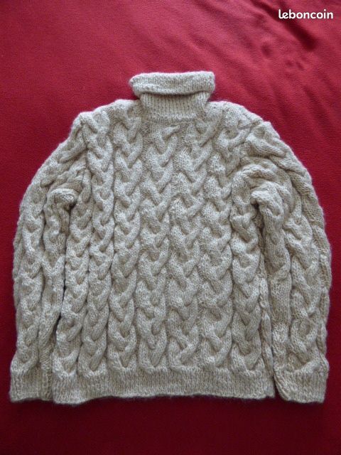 Pull en laine irlandais (image 1)