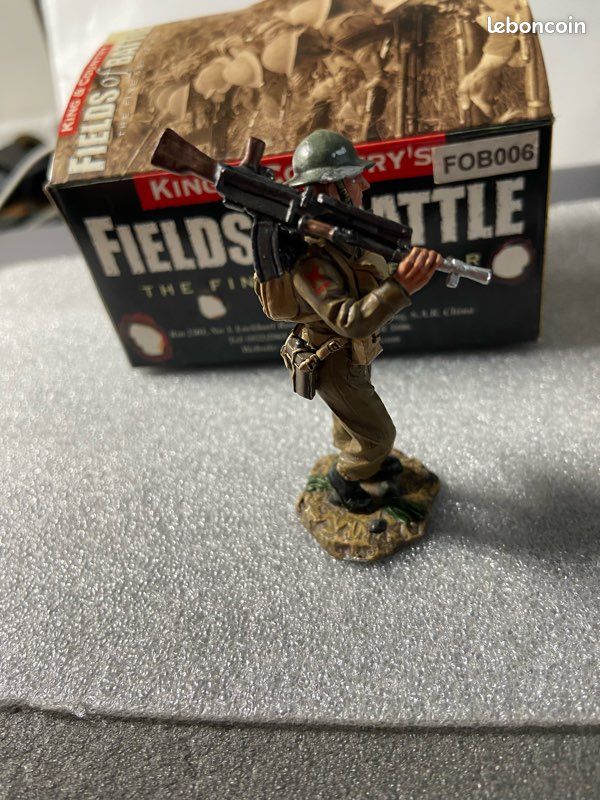 Soldat Français King & Country FOB 003 - Infanterie Seconde Guerre - Retired