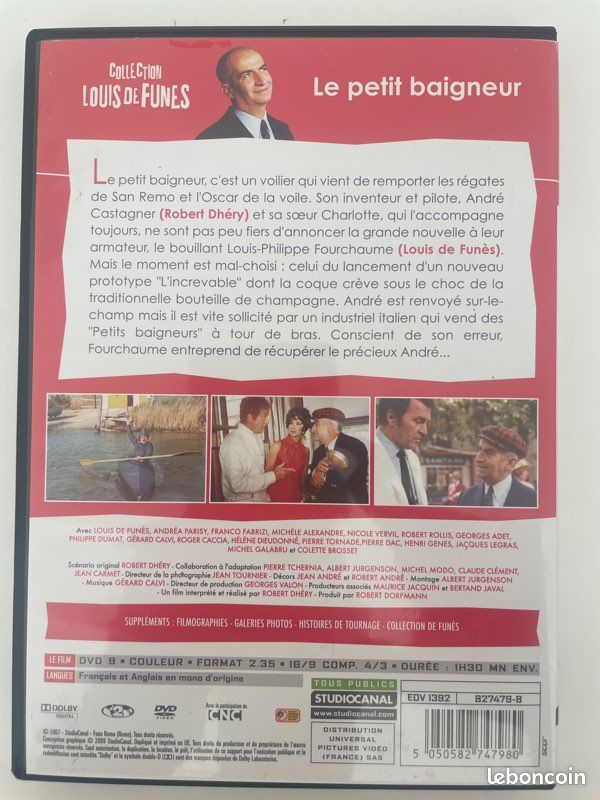 DVD Le Petit Baigneur – Louis de Funès (image 2)