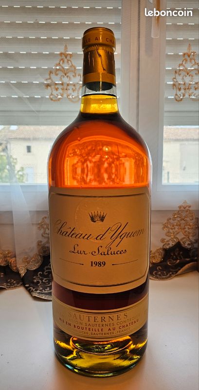 Château d’Yquem 1989 – Jéroboam 5 L – Caisse bois d’origine – Pièce rare (image 2)
