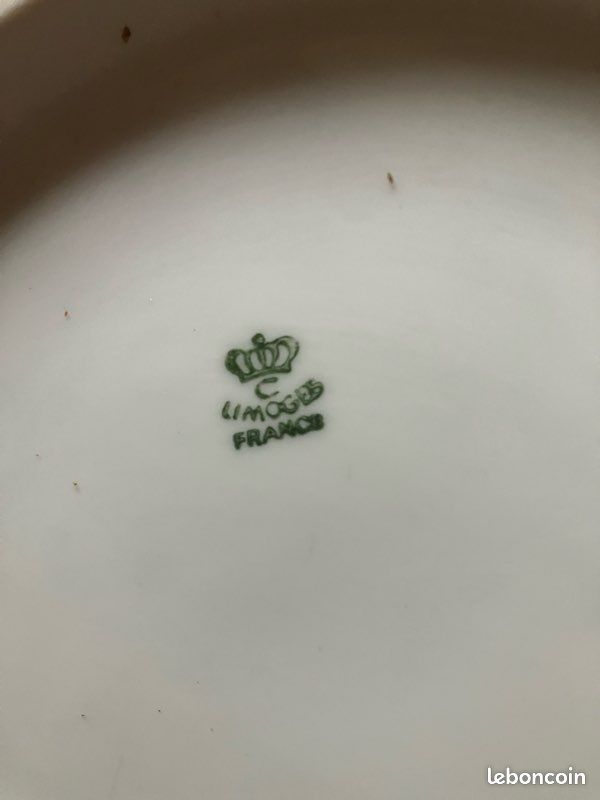 Soupière fantaisie blanche porcelaine limoges (image 3)