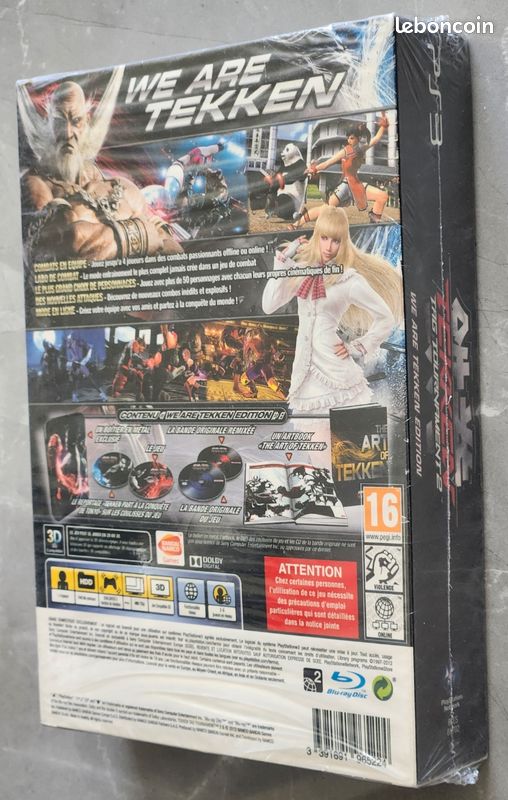 Tekken Tag Tournament 2 édition collector « We are Tekken » (PS3, xbox 360) [FR] à 19.99
