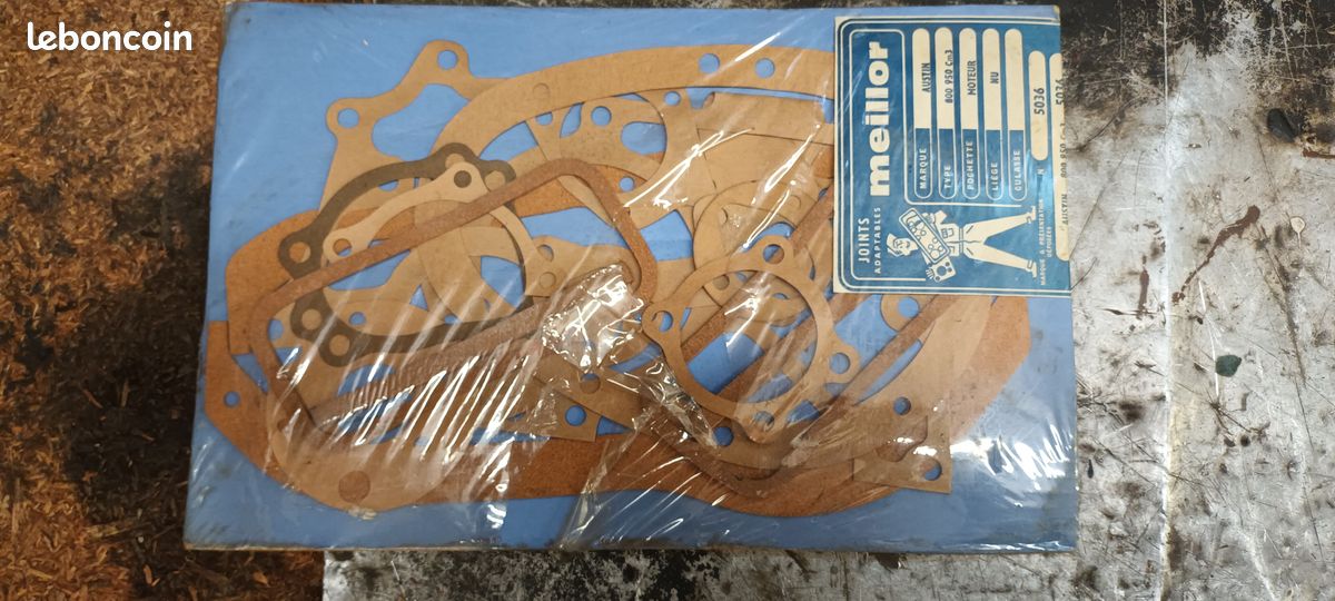 Pochette moteur austin 800 à 950 sans joint de culasse (image 1)