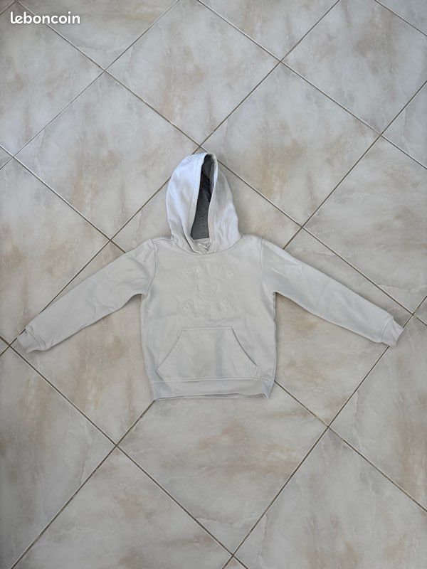 Pull blanc « Teddy Smith » (image 1)