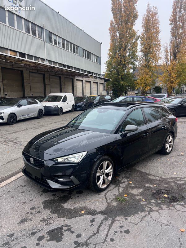 SEAT LEON edition FR 1.0 110ch Endommagé CARTE GRISE OK✅ (image 1)