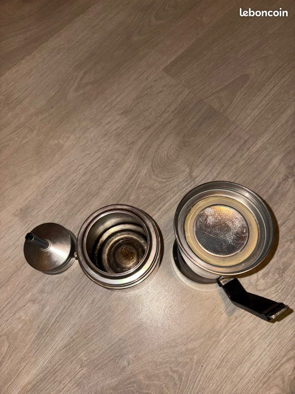Cafetière vintage en acier inoxydable 18/10 Alpha 6 tasses des années 1970 (image 4)