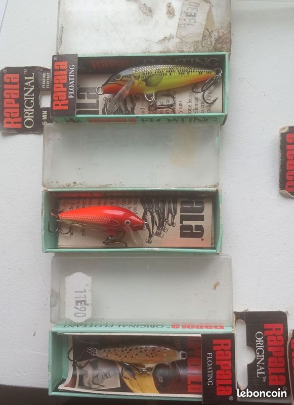Rapala Magnum Flottant 13cm - Ancien modèle en bois - Sport & Plein air