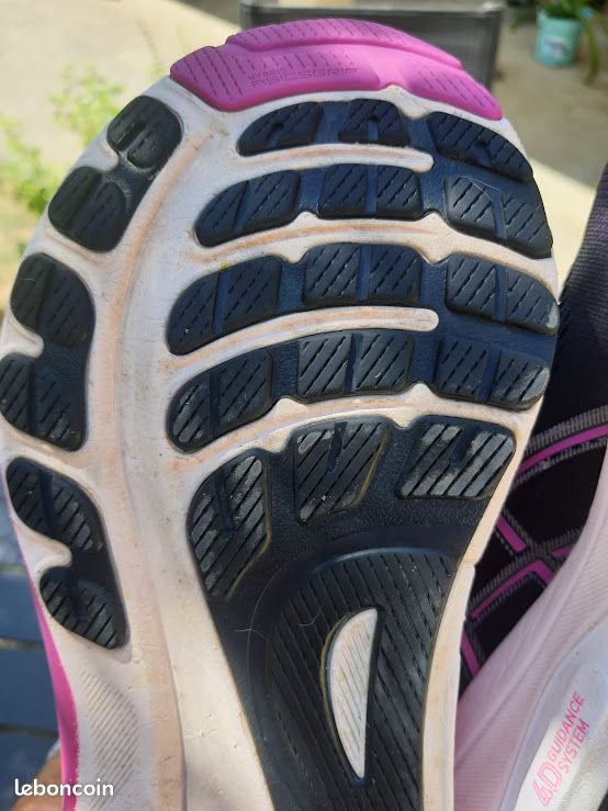 Baskets pointure 38 : ASICS Gel-Kayano 30 Femme Noir Rose – Running – EXCELLENT ETAT (image 7)