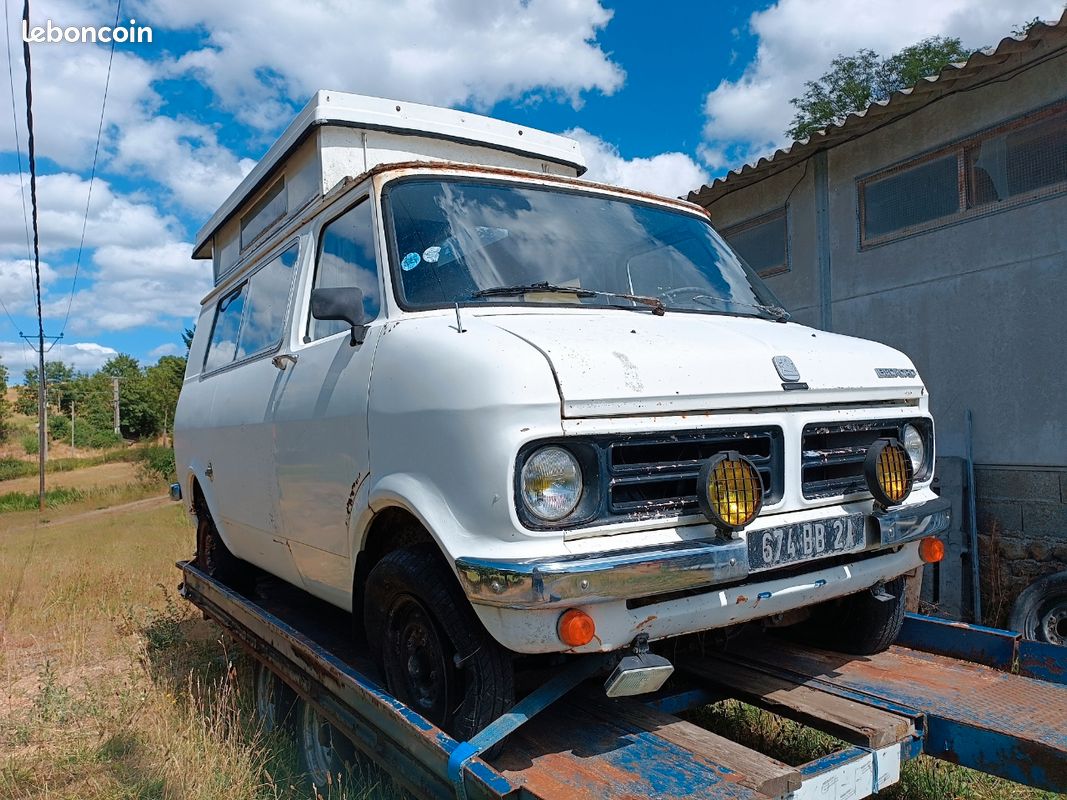 Camping-car Bedford auto sleeper à restaurer van aménagé westfalia