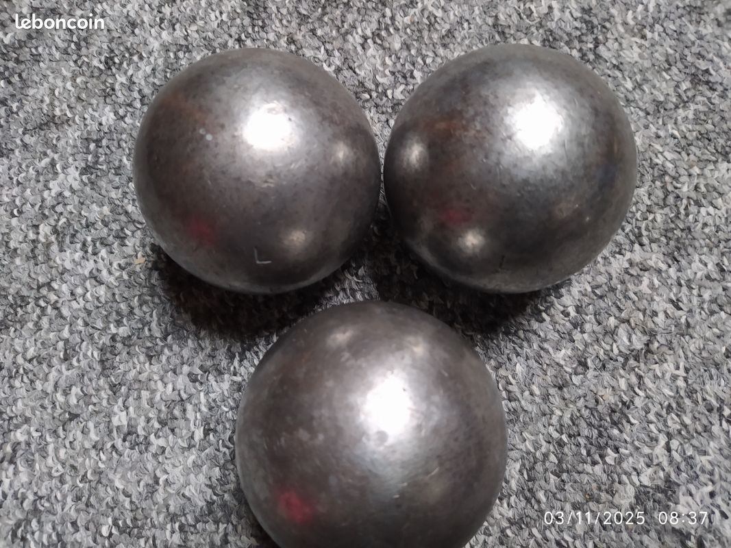 Triplette De Boules De Pétanque Obut ATC 715 - Diamètre 73mm - Avec Sacoche - Occasion