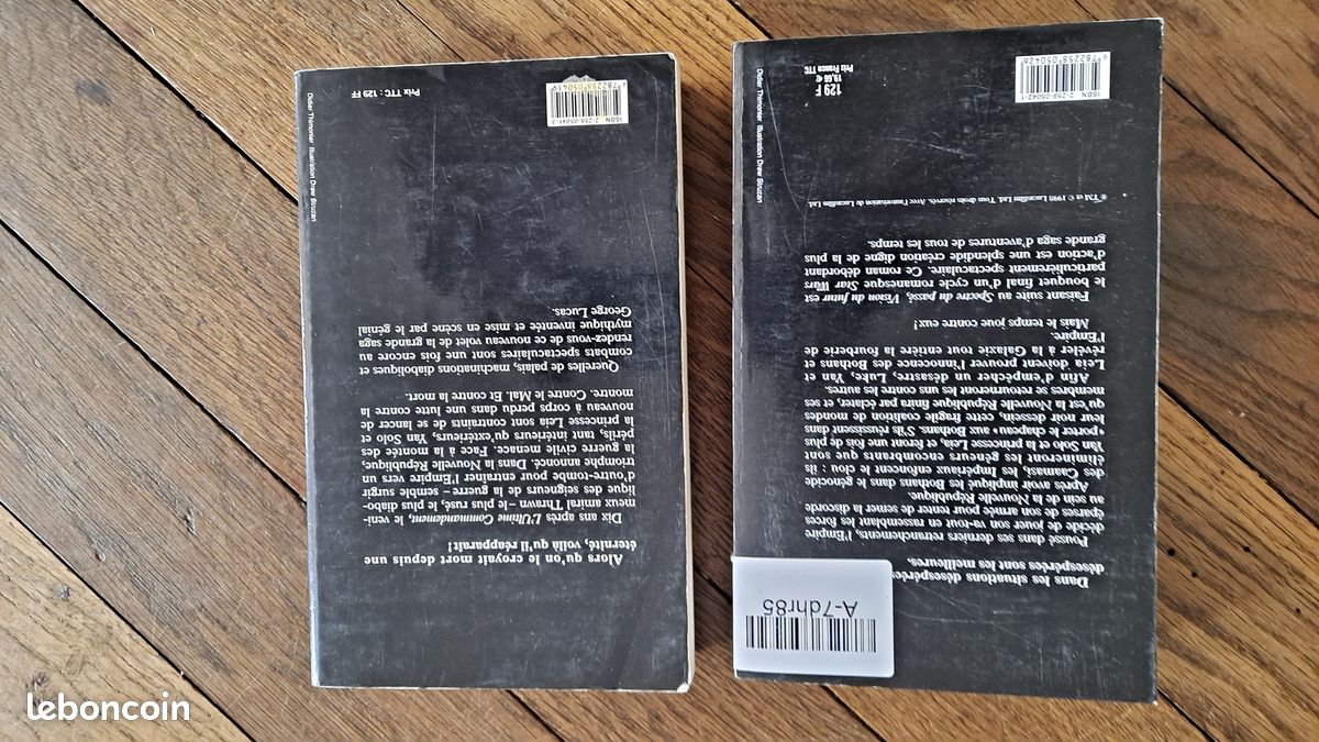 Livre broché Roman Star Wars La guerre des étoiles Timothy ZAHN Spectre du passé et Vision du Futur (image 2)