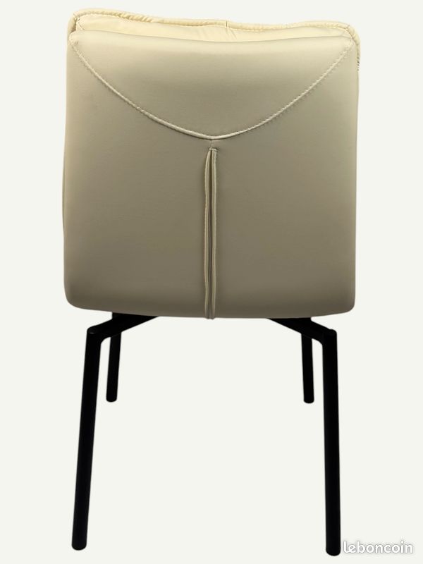 đ„ chaise halo beige pivotante â destockage exclusif â 49 đ„ (image 5)