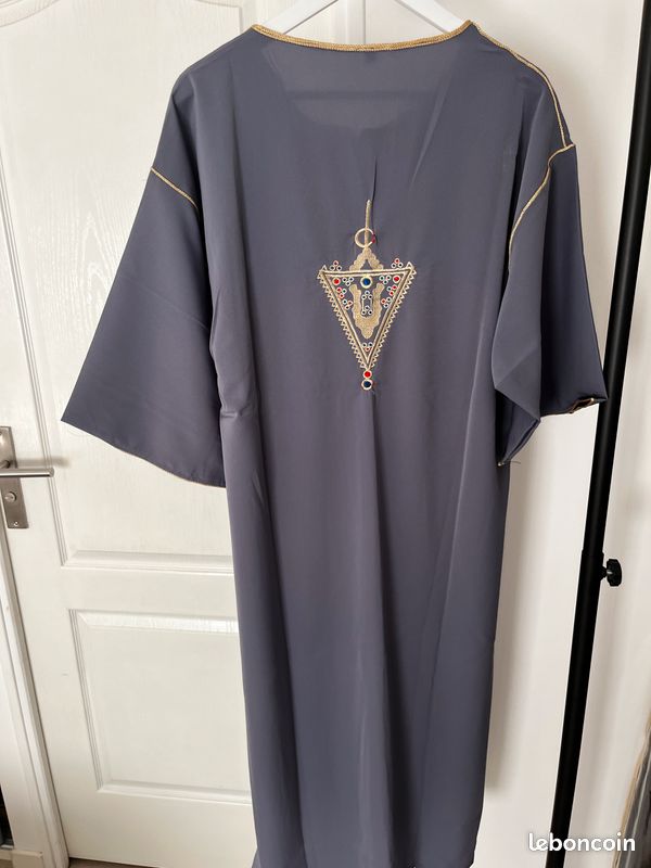 Abaya / caftan grise (image 4)