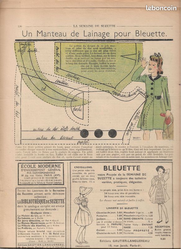 La Semaine de Suzette, 80 numéros du 1er décembre 1938 au 6 juin 1940 (image 10)