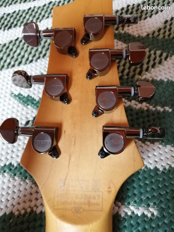 Guitare schecter Omen 7 gaucher (image 4)