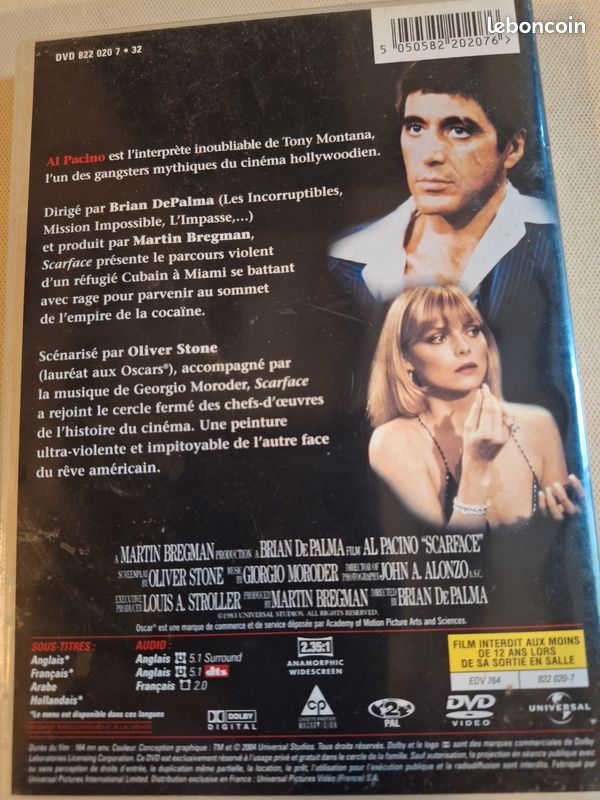 Dvd scarface al pacino (image 2)