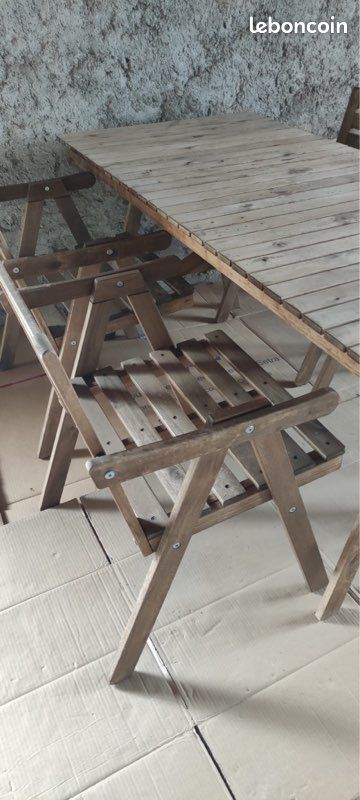 Table+ 4 chaises IKEA (image 2)