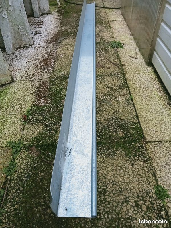 Profil zinc 2 m et 2 m80 couverture étanchéité (image 2)