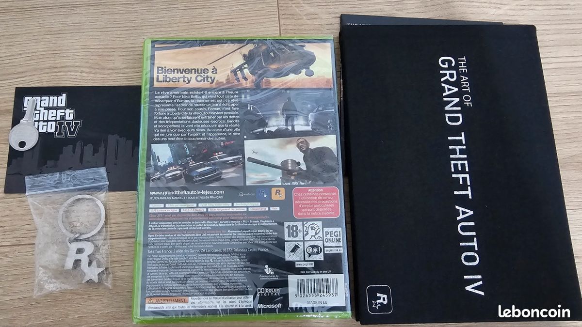 Boîte Métal Coffre GTA IV Édition Spéciale – Avec Clés – Occasion