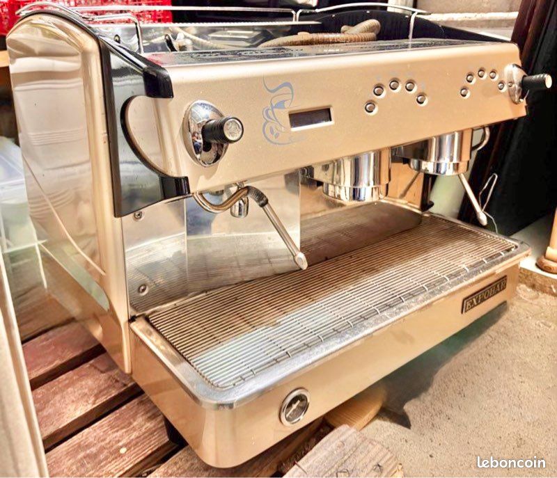 Machine à café ExpoBar, 2 groupes, look Vintage (image 1)