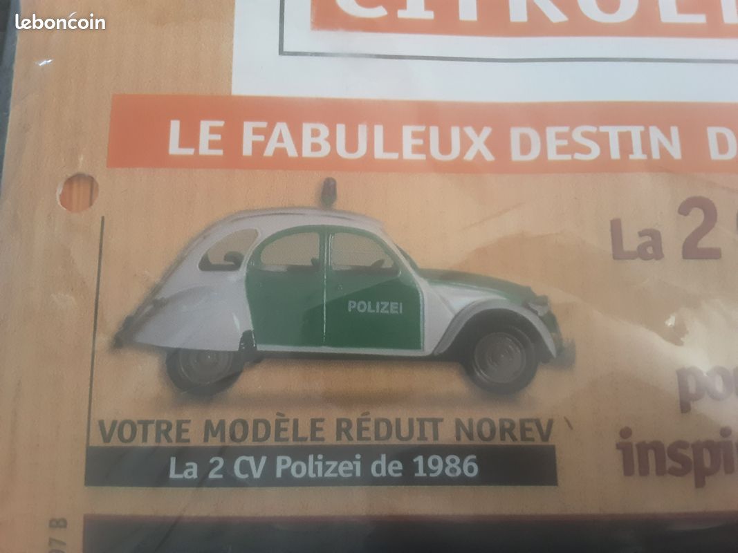 Modèle Réduit Norev 1/43 Citroën 2CV Rallye Raid Persepolis - Sous Blister