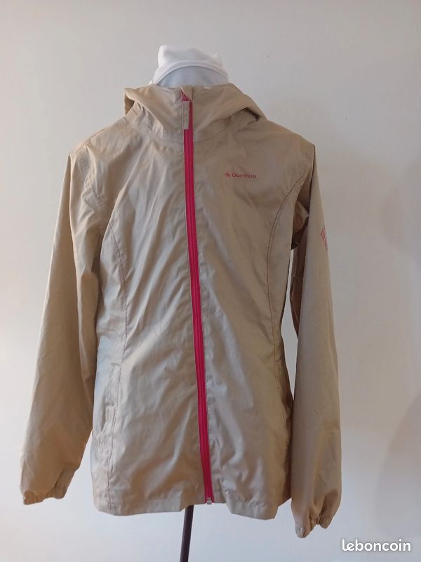 Coupe vent marron clair quechua (image 4)